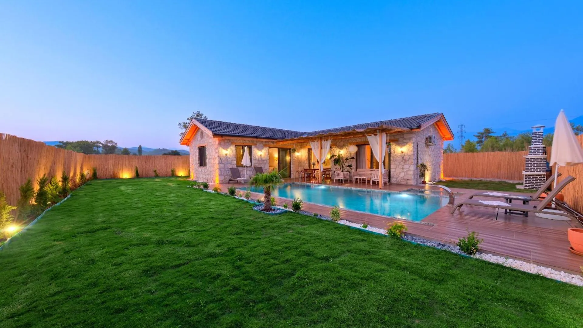 Villa Nomade Fethiye Seydikemer Korunakli Havuzlu Muhafazakar Turkey